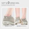 imageSTQ Walking Shoes Women Slip on Sneakers Non Slip Work AirCushion Arch Support Tennis Plantar Fasciitis Orthopedic Breathable Mesh Comfortable Ladies NursingLight Taupe