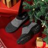 imageSTQ Walking Shoes Women Slip on Sneakers Non Slip Work AirCushion Arch Support Tennis Plantar Fasciitis Orthopedic Breathable Mesh Comfortable Ladies NursingGrey Black