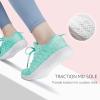 imageSTQ Walking Shoes for Women Lace Up Lightweight Tennis ShoesTeal