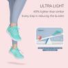 imageSTQ Walking Shoes for Women Lace Up Lightweight Tennis ShoesTeal