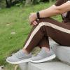 imageSTQ Wide Toe Box Shoes Women Hook and Loop Orthopedic Walking Shoe for Seniors Bunions Plantar Fasciitis Hammertoes Swollen FeetMedium Grey
