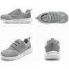 imageSTQ Wide Toe Box Shoes Women Hook and Loop Orthopedic Walking Shoe for Seniors Bunions Plantar Fasciitis Hammertoes Swollen FeetMedium Grey
