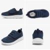 imageSTQ Wide Toe Box Shoes Women Hook and Loop Orthopedic Walking Shoe for Seniors Bunions Plantar Fasciitis Hammertoes Swollen FeetNavy
