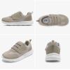 imageSTQ Wide Toe Box Shoes Women Hook and Loop Orthopedic Walking Shoe for Seniors Bunions Plantar Fasciitis Hammertoes Swollen FeetTaupe