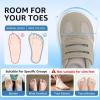 imageSTQ Wide Toe Box Shoes Women Hook and Loop Orthopedic Walking Shoe for Seniors Bunions Plantar Fasciitis Hammertoes Swollen FeetTaupe