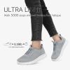 imageSTQ Wide Toe Box Walking Shoes Women Orthopedic Swollen Feet Diabetic Tennis Running Sneakers for Plantar Fasciitis Arch Support BunionsMedium Grey