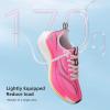 imageSTQ Women Carbon Plate Road Running Shoes Ultra Light Cushion SoleHot Pink