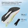 imageSTQ Women Carbon Plate Road Running Shoes Ultra Light Cushion SoleWhite