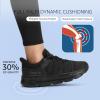imageSTQ Women Slip on Sneakers Orthopedic Walking Shoes for Pregnant and Busy MomLight Grey Pink
