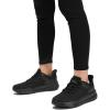 imageSTQ Women Slip on Sneakers Orthopedic Walking Shoes for Pregnant and Busy MomLight Grey Pink
