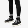 imageSTQ Women Winter Boots with Insulated Insole  Warm ampamp Cozy Winter Snow Boots for Women  Lightweight Non Slip Walking Boots Water ResistantBlack