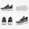 imageSTQ Womens Slip On Sneakers Tennis Walking Orthopedic Shoes Breathable Athletic Gym Workout Cross Training SneakersBlack White