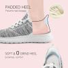 imageSTQ Womens Slip On Sneakers Tennis Walking Orthopedic Shoes Breathable Athletic Gym Workout Cross Training SneakersLight Grey