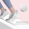 imageSTQ Womens Slip On Sneakers Tennis Walking Orthopedic Shoes Breathable Athletic Gym Workout Cross Training SneakersLight Grey