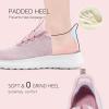 imageSTQ Womens Slip On Sneakers Tennis Walking Orthopedic Shoes Breathable Athletic Gym Workout Cross Training SneakersLight Pink