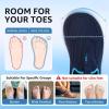 imageSTQ Womens Slip on Sneakers Wide Toe Box Walking Tennis Shoes Cushion Sole Comfortable Orthopedic Arch Support Breathable Plantar Fasciitis NonSlip Athletic Gym Workout ShoeNavy