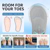 imageSTQ Womens Slip on Sneakers Wide Toe Box Walking Tennis Shoes Cushion Sole Comfortable Orthopedic Arch Support Breathable Plantar Fasciitis NonSlip Athletic Gym Workout ShoeGrey Teal