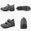imageSTQ Womens Walking Shoes Non Slip Orthopedic Shoes Adjustable Diabetic Shoes Comfort Mary Jane ShoeDark Grey