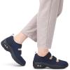 imageSTQ Womens Walking Shoes Non Slip Orthopedic Shoes Adjustable Diabetic Shoes Comfort Mary Jane ShoeNavy