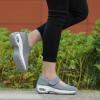 imageSTQ Womens Walking Shoes Non Slip Orthopedic Shoes Adjustable Mary Jane ShoesMedium Grey