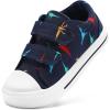 imageSTQ Toddler Shoes Boys ampamp Girls Canvas Kids Slip On ShoesNavy 01