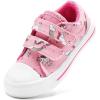 imageSTQ Toddler Shoes Boys ampamp Girls Canvas Kids Slip On ShoesPink