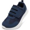 imageSTQ Wide Toe Box Shoes Women Hook and Loop Orthopedic Walking Shoe for Seniors Bunions Plantar Fasciitis Hammertoes Swollen FeetNavy