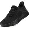 imageSTQ Women Slip on Sneakers Orthopedic Walking Shoes for Pregnant and Busy MomLight Grey Pink