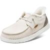 imageSTQ Womens LoafersOrthopedic Fur Lined Ultralight Boat Shoes with Arth SupportBeige