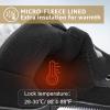 imageSTQ Duck Boots for Women Waterproof Winter Boots Quilted Snow BootsAll Black