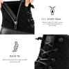 imageSTQ Duck Boots for Women Waterproof Winter Boots Quilted Snow BootsAll Black