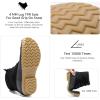 imageSTQ Duck Boots for Women Waterproof Winter Boots Quilted Snow BootsAll Black