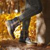 imageSTQ Duck Boots for Women Waterproof Winter Boots Quilted Snow BootsAntique Navy Plaid