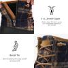 imageSTQ Duck Boots for Women Waterproof Winter Boots Quilted Snow BootsAntique Navy Plaid