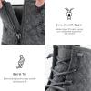 imageSTQ Duck Boots for Women Waterproof Winter Boots Quilted Snow BootsDark Grey