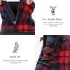 imageSTQ Duck Boots for Women Waterproof Winter Boots Quilted Snow BootsMulti Plaid