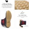imageSTQ Duck Boots for Women Waterproof Winter Boots Quilted Snow BootsMulti Plaid