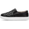 imageSTQ Loafers for Women Memory Foam Slip On Sneakers EleeS Quilted 10 Comfort Fall ShoesBlack Leopard