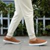 imageSTQ Loafers for Women Memory Foam Slip On Sneakers EleeS Quilted 10 Comfort Fall ShoesBrown