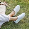 imageSTQ Loafers for Women Memory Foam Slip On Sneakers EleeS Quilted 10 Comfort Fall ShoesWhite