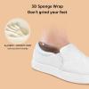imageSTQ Loafers for Women Memory Foam Slip On Sneakers EleeS Quilted 10 Comfort Fall ShoesWhite