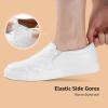 imageSTQ Loafers for Women Memory Foam Slip On Sneakers EleeS Quilted 10 Comfort Fall ShoesWhite