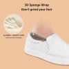 imageSTQ Loafers for Women Memory Foam Slip On Sneakers EleeS Quilted 10 Comfort Fall ShoesWhite Floral