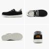 imageSTQ Slip On Women Boat ShoesOrthopedic Plantar Fasciitis Relief Ultralight Arch Support SneakersBlack White