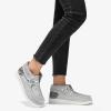 imageSTQ Slip on Orthopedic Shoes Ultralight Ankle Boots for Womens High Top Casual Loafers with Arch SupportLight Grey Leopard