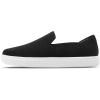 imageSTQ Slip on Shoes for Women Breathable Fashion Sneakers Comfortable Knit Casual ShoesBlack