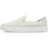 imageSTQ Slip on Shoes for Women Breathable Fashion Sneakers Comfortable Knit Casual ShoesChecked Beige