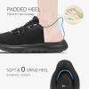 imageSTQ Slip on Sneakers Womens Walking Shoes Tennis Orthopedic Arch Support Non Resistant Lightweight Comfort Maternity Pregnant NurseAll Black