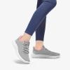 imageSTQ Slip on Sneakers Womens Walking Shoes Tennis Orthopedic Arch Support Non Resistant Lightweight Comfort Maternity Pregnant NurseLight Grey Pink