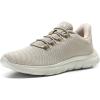 imageSTQ Slip on Sneakers Womens Walking Shoes Tennis Orthopedic Arch Support Non Resistant Lightweight Comfort Maternity Pregnant NurseTaupe
